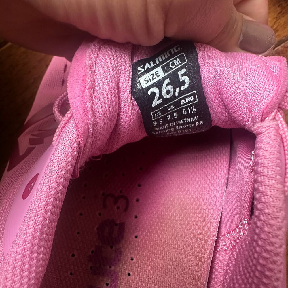 Salming enRoute 3 Shoes Women Forged Very Berry 2020 Running Shoes - Picture 6 of 6